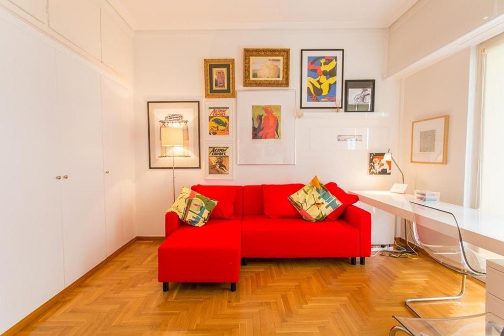 A Cozy Apt In Kolonaki Of Αθήνα Εξωτερικό φωτογραφία